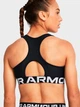 Спортивный топ для фитнеса женский Under Armour UA HG Mid Branded 1383544-001 XS Черный (196885476044) - изображение 2