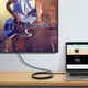 Кабель Baseus High Definition Series Graphene HDMI до HDMI 4K 60 Hz Adapter Cable | 5m, 18 Gbps | Чорний - зображення 12