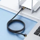 Патч-корд мережевий кабель Baseus high Speed Seven types of RJ45 10 Gigabit network cable (round cable) |30м - зображення 2