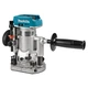 Фрезер аккумуляторный с набором аксессуаров Makita DRT50ZX2 (6/8 мм, 10000-30000 мин-1, BL, LXT, без аккумулятора и зарядного устройства) - изображение 3