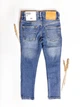 Джинсы ZARA 134 cм голубой артикул Л178 - изображение 7