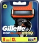 Сменные картриджи для бритья (лезвия кассеты) мужские Gillette Fusion 5 Proglide Power 8 шт - изображение 2