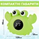 Дитячий термометр для ванної в формі краба UChef BT-01, для вимірювання температури води, Зелений - зображення 4