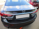 Спойлер лип на багажник Mazda 6 2013- ABS пластик, цвет черный KINDLE для Mazda 6 2013+ (8414) - изображение 2