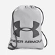 Рюкзак спортивный 16л водонепроницаемый Under Armour UA Ozsee Sackpack 1240539-011 Серый (196885568817) - изображение 1
