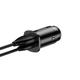 АЗП Baseus Square Metal PD 3.0 QC 4.0+ 30W USB + Type-C black - изображение 4