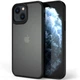 TPU+PC чохол Metal Buttons для Apple iPhone 13 (6.1") Чорний - изображение 1