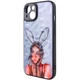 TPU+PC чохол Prisma Ladies для Apple iPhone 14 Rabbit - зображення 3