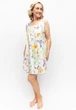 Сорочка нічна Nora Rose Lorelei 1922 16/XL Кремовий з принтом колібрі (5051877485648) - изображение 3