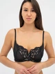 Бюстгальтер с косточками Effetto KRISTINA 020 374 08 75F Черный (4753744713205) - изображение 1