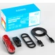 Задній стоп Myspace USB 30 Lumens для велосипеда USB-шнур (DEN-068) - зображення 4
