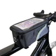 Велосипедная сумка для смартфона на раму Roswheel черно-серая (BAO-012) - изображение 2