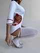 Женское эротическое белье костюм Медсестра AN8015DD Simply Sexy белый M - изображение 7