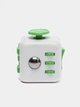 Антистресс-игрушка Fidget Cube, бело-зелёный - изображение 5