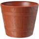 Горшок для цветов Derevo Elba-0 2,1 л терракот Form-Plastic - изображение 2