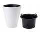 Горщик FormPlastic Sahara-30 білий Form-Plastic - зображення 1