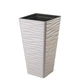 Горщик FormPlastic Sahara slim kwadro-30 сірий Form-Plastic - зображення 2