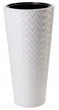 Горшок Makata slim-40 белый Form-Plastic - изображение 1