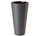 Горшок Rattana Slim - 30 антрацит Form-Plastic - изображение 1