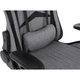 Геймерское кресло GT Racer X-2534-F Fabric Gray/Black Suede - изображение 7