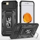 Удароміцний чохол Camshield Army Ring Apple iPhone 7 plus / 8 plus (5.5") Чорний / Black Без бренду - зображення 1