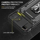 Удароміцний чохол Camshield Army Ring Apple iPhone 7 plus / 8 plus (5.5") Чорний / Black Без бренду - зображення 5