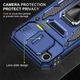 Ударопрочный чехол Camshield Army Ring для Apple iPhone 7 / 8 / SE (2020) (4.7") Синий / Navy Без бренда - изображение 6