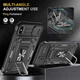 Удароміцний чохол Camshield Army Ring Apple iPhone X / XS (5.8") Чорний / Black Без бренду - зображення 3