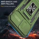 Ударопрочный чехол Camshield Army Ring для Apple iPhone 12 Pro / 12 (6.1") Оливковый / Army Green Без бренда - изображение 7
