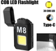 Запальничка спіральна сенсорна з Led ліхтариком M8-зарядка від USB - изображение 4