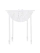 Пояс для панчіх Victoria's Secret Eyelet Lace Garter Belt Skirt M/L Белый - изображение 3