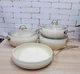 Набір посуду O.M.S. Collection 3023 IND-Ivory 7 предметів - зображення 3