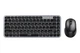 Комплект клавіатура та миша 2E MK430 WL/BT, EN/UK, сіро-чорний (2E-MK430WBGRUA) - изображение 1