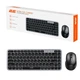 Комплект клавіатура та миша 2E MK430 WL/BT, EN/UK, сіро-чорний (2E-MK430WBGRUA) - изображение 2