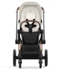 Універсальна коляска 2 в 1 Cybex Priam 4.0 Off White шасі Rose gold - зображення 3
