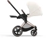 Універсальна коляска 2 в 1 Cybex Priam 4.0 Off White шасі Rose gold - зображення 5
