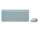 Комплект (клавіатура, мишка) бездротовий A4Tech Fstyler FG3200 Air Blue - изображение 1