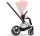 Прогулочная коляска Cybex Priam 4.0 Peach Pink рама Rosegold - изображение 6