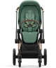 Прогулочная коляска Cybex e-Priam 4.0 Leaf Green шасси Rosegold - изображение 2
