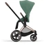 Прогулочная коляска Cybex e-Priam 4.0 Leaf Green шасси Rosegold - изображение 4