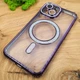 Чехол Hoco Diamond case with MagSafe для iPhone 13 Dark Purple - изображение 2