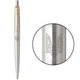 Ручка кулькова Parker JOTTER 17 UKRAINE SS GT BP Тризуб прозорий (16032_T010b) - зображення 1