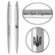Ручка кулькова Parker JOTTER 17 UKRAINE SS CT BP Тризуб + Все буде Україна! (16132_T214b) - зображення 1