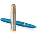Ручка пір’яна Parker PARKER 51 Premium Turquoise GT FP F (56411) - зображення 4