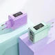 Мережевий зарядний пристрій ACEFAST A45 Sparkling series PD65W GaN (2*USB-C+USB-A) charger Mountain mist - зображення 2