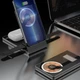 Складна бездротова зарядка-трансформер Magsafe Crystal Т05 15W 3 в 1 для iPhone 15-12/Apple Watch/AirPods - зображення 6