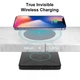 Скрытая универсальная беспроводная зарядка для мебели док станция на apple айфон iphone самсунг samsung андроид QINETIQ Invisible XE-50 10W/50 мм Fast Charge Premium Design с адаптером питания 24 Вт - изображение 2