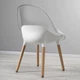 Стул IKEA BALTSAR, белый, 505.321.43 - изображение 4