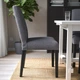 Стул IKEA BERGMUND, черный, Гуннаред классический серый, 794.815.86 - изображение 10