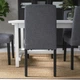 Стул IKEA BERGMUND, черный, Гуннаред классический серый, 794.815.86 - изображение 12